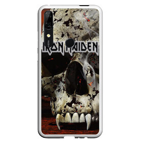 Чехол для Honor P Smart Z с принтом Iron Maiden в Курске, Силикон | Область печати: задняя сторона чехла, без боковых панелей | бас | британия | брюс дикинсон | гитара | группа | дева | железная | метал | нико макбрэйн | рок | стив харрис | хеви | яник герс