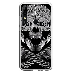 Чехол для Honor P Smart Z с принтом Iron Maiden в Курске, Силикон | Область печати: задняя сторона чехла, без боковых панелей | бас | британия | брюс дикинсон | гитара | группа | дева | железная | метал | нико макбрэйн | рок | стив харрис | хеви | яник герс