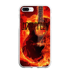 Чехол для iPhone 7Plus/8 Plus матовый с принтом Led Zeppelin в Курске, Силикон | Область печати: задняя сторона чехла, без боковых панелей | блюз рок | британская | группа | джимми пейдж | джон пол джонс | роберт плант | рок | фолк рок | хард рок | хеви метал