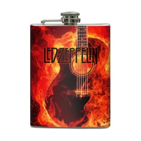 Фляга с принтом Led Zeppelin в Курске, металлический корпус | емкость 0,22 л, размер 125 х 94 мм. Виниловая наклейка запечатывается полностью | блюз рок | британская | группа | джимми пейдж | джон пол джонс | роберт плант | рок | фолк рок | хард рок | хеви метал