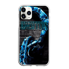 Чехол для iPhone 11 Pro Max матовый с принтом Led Zeppelin в Курске, Силикон |  | блюз рок | британская | группа | джимми пейдж | джон пол джонс | роберт плант | рок | фолк рок | хард рок | хеви метал