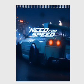 Скетчбук с принтом NEED FOR SPEED в Курске, 100% бумага
 | 48 листов, плотность листов — 100 г/м2, плотность картонной обложки — 250 г/м2. Листы скреплены сверху удобной пружинной спиралью | auto | game art | need for speed payback | nfs | nfs carbon | payback | sport | the carbon | transport | авто | гонки | карбон | машина | нфс | спорт | уличные гонки