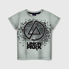 Детская футболка 3D с принтом Linkin Park в Курске, 100% гипоаллергенный полиэфир | прямой крой, круглый вырез горловины, длина до линии бедер, чуть спущенное плечо, ткань немного тянется | американская | группа | линкин | майк шинода | метал | музыка | ню | парк | поп | рок | рэп | феникс фаррелл | честер беннингтон | электроник