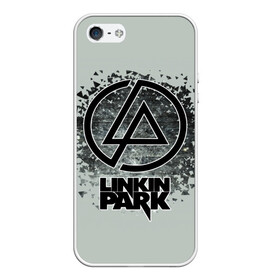 Чехол для iPhone 5/5S матовый с принтом Linkin Park в Курске, Силикон | Область печати: задняя сторона чехла, без боковых панелей | американская | группа | линкин | майк шинода | метал | музыка | ню | парк | поп | рок | рэп | феникс фаррелл | честер беннингтон | электроник