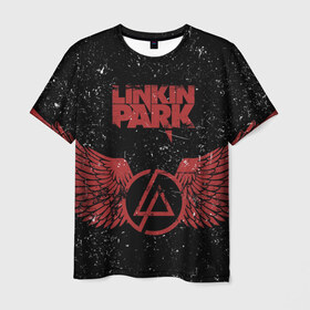 Мужская футболка 3D с принтом Linkin Park в Курске, 100% полиэфир | прямой крой, круглый вырез горловины, длина до линии бедер | Тематика изображения на принте: американская | группа | линкин | майк шинода | метал | музыка | ню | парк | поп | рок | рэп | феникс фаррелл | честер беннингтон | электроник