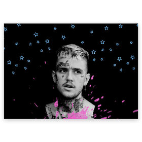 Поздравительная открытка с принтом LIL PEEP - Runaway в Курске, 100% бумага | плотность бумаги 280 г/м2, матовая, на обратной стороне линовка и место для марки
 | beautiful | broken | daddy | dead | exclusive | heart | life | lil | lilpeep | music | peep | pump | rap | rapper | rip | runaway | tattoo | густав | лил | лилпип | мертв | память | пип | рип | рэп | рэпер | сердце | тату | умер