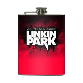 Фляга с принтом Linkin Park в Курске, металлический корпус | емкость 0,22 л, размер 125 х 94 мм. Виниловая наклейка запечатывается полностью | американская | группа | линкин | майк шинода | метал | музыка | ню | парк | поп | рок | рэп | феникс фаррелл | честер беннингтон | электроник