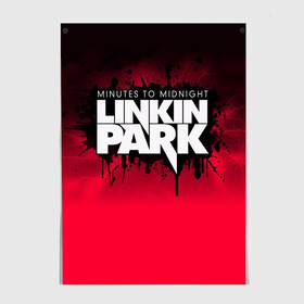 Постер с принтом Linkin Park  в Курске, 100% бумага
 | бумага, плотность 150 мг. Матовая, но за счет высокого коэффициента гладкости имеет небольшой блеск и дает на свету блики, но в отличии от глянцевой бумаги не покрыта лаком | американская | группа | линкин | майк шинода | метал | музыка | ню | парк | поп | рок | рэп | феникс фаррелл | честер беннингтон | электроник