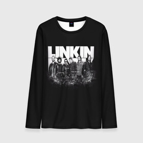 Мужской лонгслив 3D с принтом Linkin Park  в Курске, 100% полиэстер | длинные рукава, круглый вырез горловины, полуприлегающий силуэт | американская | группа | линкин | майк шинода | метал | музыка | ню | парк | поп | рок | рэп | феникс фаррелл | честер беннингтон | электроник
