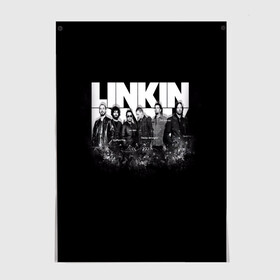 Постер с принтом Linkin Park в Курске, 100% бумага
 | бумага, плотность 150 мг. Матовая, но за счет высокого коэффициента гладкости имеет небольшой блеск и дает на свету блики, но в отличии от глянцевой бумаги не покрыта лаком | американская | группа | линкин | майк шинода | метал | музыка | ню | парк | поп | рок | рэп | феникс фаррелл | честер беннингтон | электроник