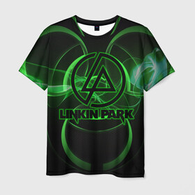 Мужская футболка 3D с принтом Linkin Park в Курске, 100% полиэфир | прямой крой, круглый вырез горловины, длина до линии бедер | Тематика изображения на принте: американская | группа | линкин | майк шинода | метал | музыка | ню | парк | поп | рок | рэп | феникс фаррелл | честер беннингтон | электроник