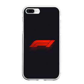 Чехол для iPhone 7Plus/8 Plus матовый с принтом Formula 1 Logo в Курске, Силикон | Область печати: задняя сторона чехла, без боковых панелей | Тематика изображения на принте: formula | лого | формула
