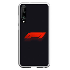 Чехол для Honor P30 с принтом Formula 1 Logo в Курске, Силикон | Область печати: задняя сторона чехла, без боковых панелей | Тематика изображения на принте: formula | лого | формула