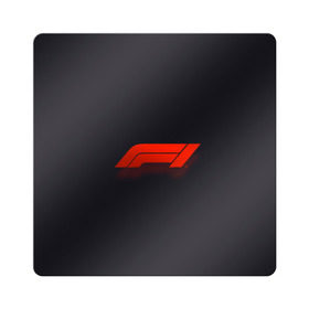 Магнит виниловый Квадрат с принтом Formula 1 Logo  в Курске, полимерный материал с магнитным слоем | размер 9*9 см, закругленные углы | Тематика изображения на принте: formula | лого | формула