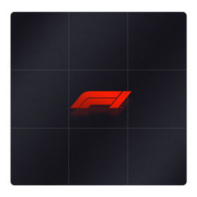Магнитный плакат 3Х3 с принтом Formula 1 Logo  в Курске, Полимерный материал с магнитным слоем | 9 деталей размером 9*9 см | Тематика изображения на принте: formula | лого | формула