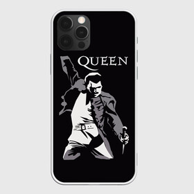 Чехол для iPhone 12 Pro с принтом Queen в Курске, силикон | область печати: задняя сторона чехла, без боковых панелей | queen | брайан мэи | британская | группа | джон дикон | королева | роджер тейлор | рок | фредди меркьюри