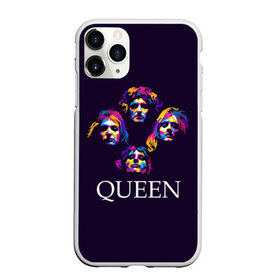 Чехол для iPhone 11 Pro Max матовый с принтом Queen в Курске, Силикон |  | Тематика изображения на принте: queen | брайан мэи | британская | группа | джон дикон | королева | роджер тейлор | рок | фредди меркьюри
