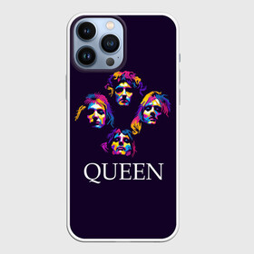 Чехол для iPhone 13 Pro Max с принтом Queen в Курске,  |  | Тематика изображения на принте: queen | брайан мэи | британская | группа | джон дикон | королева | роджер тейлор | рок | фредди меркьюри