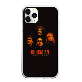 Чехол для iPhone 11 Pro Max матовый с принтом Queen Bohemian Rhapsody в Курске, Силикон |  | Тематика изображения на принте: queen | брайан мэи | британская | группа | джон дикон | королева | роджер тейлор | рок | фредди меркьюри