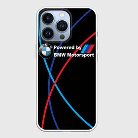 Чехол для iPhone 13 Pro с принтом Powered by BMW M в Курске,  |  | bmw | bmw m | bmw performance | motorsport | powered by bmw m | powered by bmw motorsport | машина bmw | мотоспорт | спорт