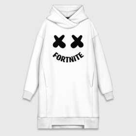 Платье-худи хлопок с принтом FORTNITE x MARSHMELLO в Курске,  |  | 2019 | armor | armour | cybersport | esport | fortnite | game | llama | logo | броня | игра | киберспорт | лама | фиолетовый | фирменные цвета | фортнайт