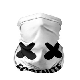 Бандана-труба 3D с принтом FORTNITE x MARSHMELLO в Курске, 100% полиэстер, ткань с особыми свойствами — Activecool | плотность 150‒180 г/м2; хорошо тянется, но сохраняет форму | 2019 | armor | armour | cybersport | esport | fortnite | game | llama | logo | броня | игра | киберспорт | лама | фиолетовый | фирменные цвета | фортнайт