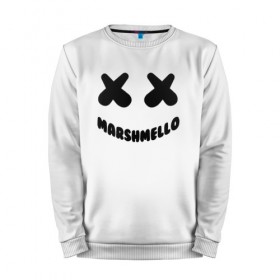 Мужской свитшот хлопок с принтом MARSHMELLO в Курске, 100% хлопок |  | dj | marshmello | usa | америка | клубная музыка | маршмелло | музыка | музыкант