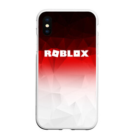 Чехол для iPhone XS Max матовый с принтом ROBLOX в Курске, Силикон | Область печати: задняя сторона чехла, без боковых панелей | game | gamer | logo | minecraft | roblox | simulator | игра | конструктор | лого | симулятор | строительство | фигура