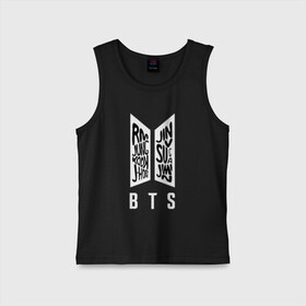 Детская майка хлопок с принтом BTS в Курске,  |  | bangtan boys | bt21 | bts | bts army | bts stickers | j hope | jimin | jin | jungkook | k pop | rap monster | rapmon | suga | v | бтс | корея | стикеры bts