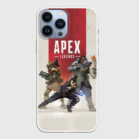 Чехол для iPhone 13 Pro Max с принтом APEX LEGENDS в Курске,  |  | apex | legend | legends | titanfall | апекс | бангалор | бладхаунд | верхушки | гибралтар | каустик | лайфлайн | легенда | легенды | ледженд | леджендс | мираж | рэйф | титанфол