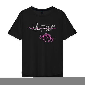 Мужская футболка хлопок Oversize с принтом ANGRY GIRL в Курске, 100% хлопок | свободный крой, круглый ворот, “спинка” длиннее передней части | gustav | lo fi | runaway | густав | лил | пип | пост эмо | реп | хип хоп | эмо рэп