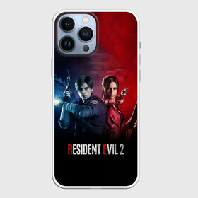 Чехол для iPhone 13 Pro Max с принтом Resident Evil 2 в Курске,  |  | 2 | biohazard | claire | evil | horror | raccoon | resident | survival | t virus | t вирус | выживание | зла | кеннеди | клэр | леон | обитель | раккун | редфилд | скотт | ужас