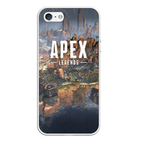 Чехол для iPhone 5/5S матовый с принтом APEX LEGENDS в Курске, Силикон | Область печати: задняя сторона чехла, без боковых панелей | apex | legend | legends | titanfall | апекс | бангалор | бладхаунд | верхушки | гибралтар | каустик | лайфлайн | легенда | легенды | ледженд | леджендс | мираж | рэйф | титанфол