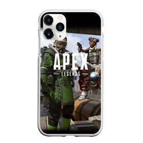 Чехол для iPhone 11 Pro Max матовый с принтом APEX LEGENDS в Курске, Силикон |  | apex | legend | legends | titanfall | апекс | бангалор | бладхаунд | верхушки | гибралтар | каустик | лайфлайн | легенда | легенды | ледженд | леджендс | мираж | рэйф | титанфол