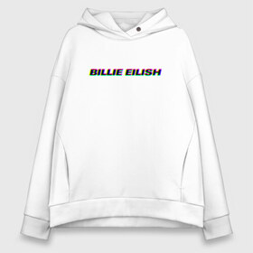 Женское худи Oversize хлопок с принтом Billie Eilish в Курске, френч-терри — 70% хлопок, 30% полиэстер. Мягкий теплый начес внутри —100% хлопок | боковые карманы, эластичные манжеты и нижняя кромка, капюшон на магнитной кнопке | bilie | billie | eilish | айлиш | алиш | били | билли | инди | музыка | поп | эйлиш | элиш