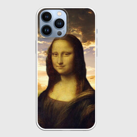 Чехол для iPhone 13 Pro Max с принтом Мона Лиза в Курске,  |  | big | арт | крупные арты | крупные принты | сумасшедшие арты