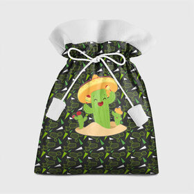 Подарочный 3D мешок с принтом Мексиканский кактус в Курске, 100% полиэстер | Размер: 29*39 см | веселый кактус | зеленый | иголки | кактусы | колючий | летний | лето | настроение | прикольный | радостный | счастье | цветок | цветы | эмоции
