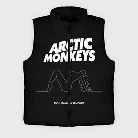 Мужской жилет утепленный 3D с принтом Arctic Monkeys в Курске,  |  | Тематика изображения на принте: arctic monkeys | алекс тёрнер | арктик манкиз | группы | джейми кук | инди | музыка | мэтт хелдерс | ник омэлли | постпанк | рок