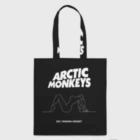 Шоппер 3D с принтом Arctic Monkeys в Курске, 100% полиэстер | Плотность: 200 г/м2; Размер: 34×35 см; Высота лямок: 30 см | arctic monkeys | алекс тёрнер | арктик манкиз | группы | джейми кук | инди | музыка | мэтт хелдерс | ник омэлли | постпанк | рок