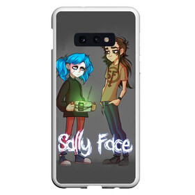 Чехол для Samsung S10E с принтом Sally Face (10) в Курске, Силикон | Область печати: задняя сторона чехла, без боковых панелей | face | fisher | larry johnson | mask | sally | sally face | sally fisher | демоны | духи | маска | призраки | салли | салли фейс | салли фишер | фейс