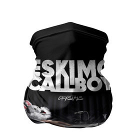 Бандана-труба 3D с принтом Eskimo Callboy в Курске, 100% полиэстер, ткань с особыми свойствами — Activecool | плотность 150‒180 г/м2; хорошо тянется, но сохраняет форму | bury me in vegas | crystals | danskimo | eskimo callboy | sushi | the scene | we are the mess | группы | метал | музыка | рок | эскимо колбой