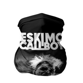 Бандана-труба 3D с принтом Eskimo Callboy в Курске, 100% полиэстер, ткань с особыми свойствами — Activecool | плотность 150‒180 г/м2; хорошо тянется, но сохраняет форму | bury me in vegas | crystals | danskimo | eskimo callboy | sushi | the scene | we are the mess | группы | метал | музыка | рок | эскимо колбой