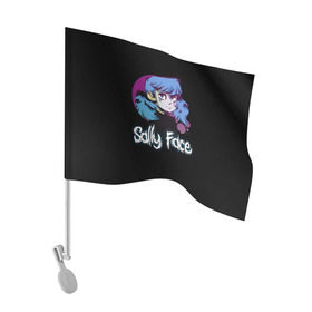 Флаг для автомобиля с принтом Sally Face (15) в Курске, 100% полиэстер | Размер: 30*21 см | face | fisher | larry johnson | mask | sally | sally face | sally fisher | демоны | духи | маска | призраки | салли | салли фейс | салли фишер | фейс