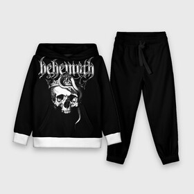 Детский костюм 3D (с толстовкой) с принтом Behemoth в Курске,  |  | behemoth | black metal | death metal | inferno | nergal | orion | seth | блэк метал | группы | дэт метал | метал | музыка | рок