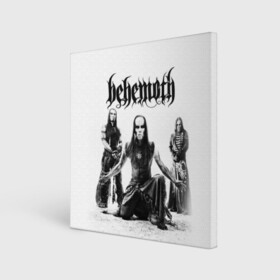 Холст квадратный с принтом Behemoth в Курске, 100% ПВХ |  | behemoth | black metal | death metal | inferno | nergal | orion | seth | блэк метал | группы | дэт метал | метал | музыка | рок