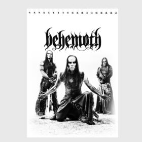 Скетчбук с принтом Behemoth в Курске, 100% бумага
 | 48 листов, плотность листов — 100 г/м2, плотность картонной обложки — 250 г/м2. Листы скреплены сверху удобной пружинной спиралью | Тематика изображения на принте: behemoth | black metal | death metal | inferno | nergal | orion | seth | блэк метал | группы | дэт метал | метал | музыка | рок