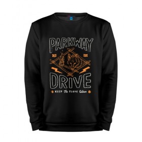 Мужской свитшот хлопок с принтом Parkway Drive в Курске, 100% хлопок |  | atlas | ire | parkway drive | pd | группы | метал | музыка | рок | хеви метал