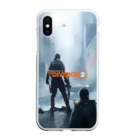 Чехол для iPhone XS Max матовый с принтом Tom Clancys The Division в Курске, Силикон | Область печати: задняя сторона чехла, без боковых панелей | division | the division | the division 2 | tom clancys the division 2 | агенты | бандиты | белый дом | вашингтон | война | разруха | солдаты | турель