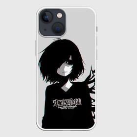 Чехол для iPhone 13 mini с принтом Токийский гуль   Тоука в Курске,  |  | kaneki ken | kirishima tka | tokyo ghoul | uta | кен канеки | киришима | тг | токийский гуль | тоука | ута