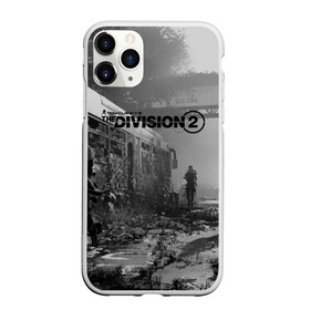 Чехол для iPhone 11 Pro матовый с принтом Tom Clancys The Division в Курске, Силикон |  | division | the division | the division 2 | tom clancys the division 2 | агенты | бандиты | белый дом | вашингтон | война | разруха | солдаты | турель